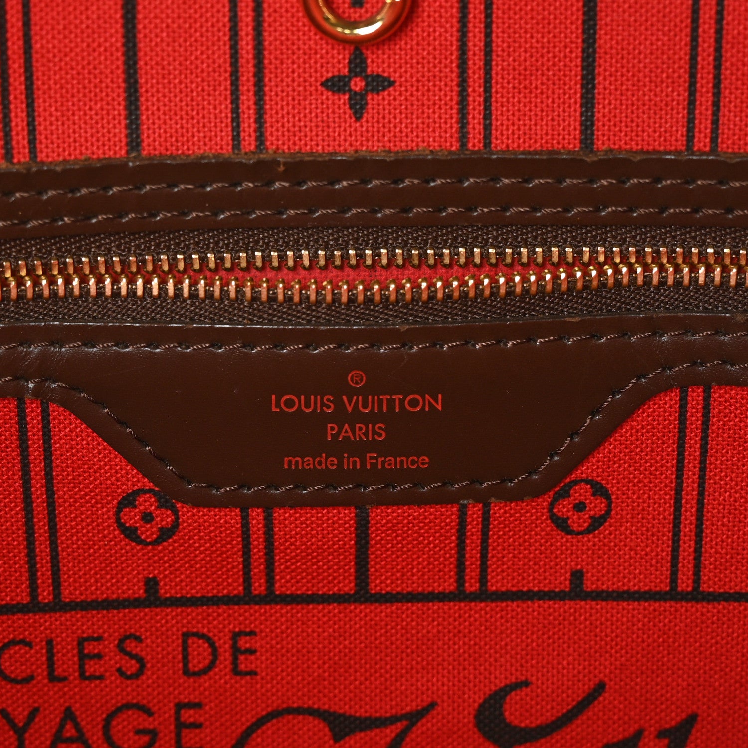 Louis Vuitton Damier Ebene Neverfull MM 6 of 7