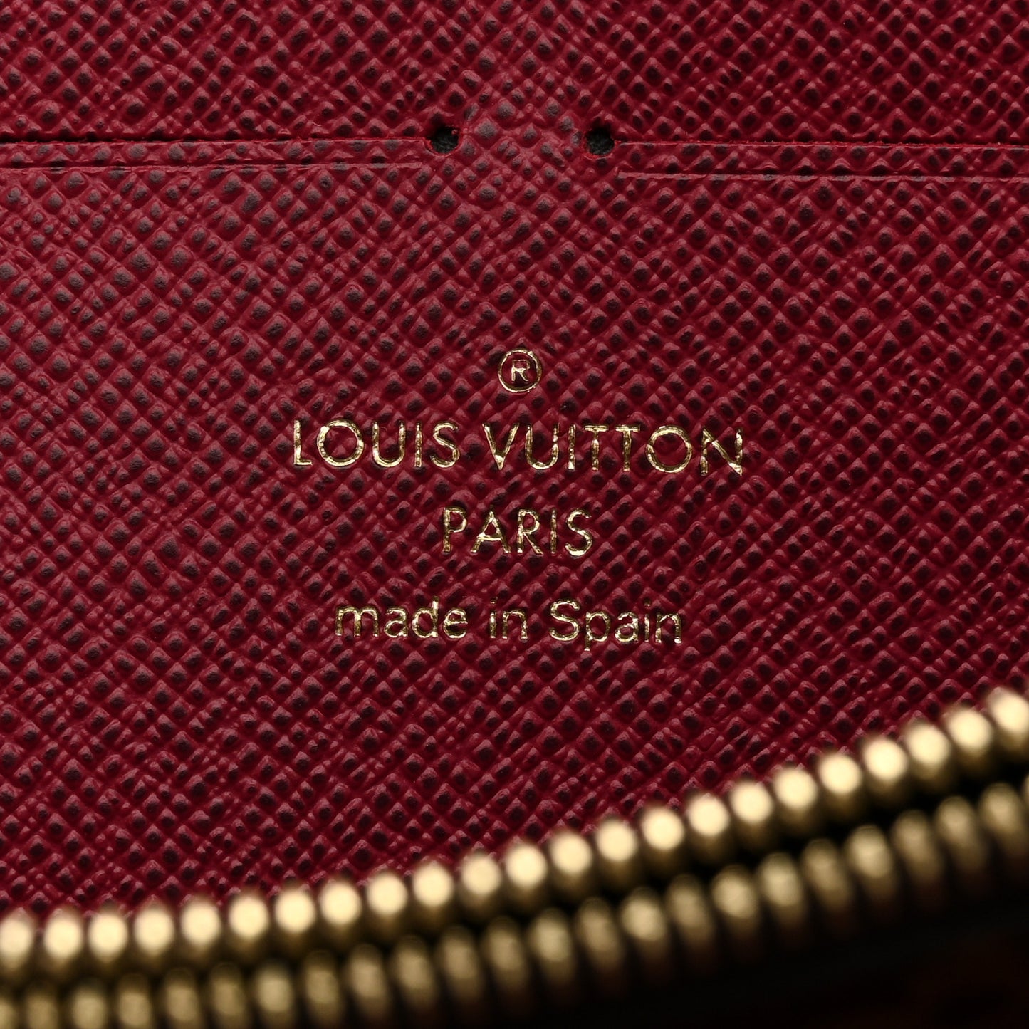 Monogram Clemence Wallet Fuchsia