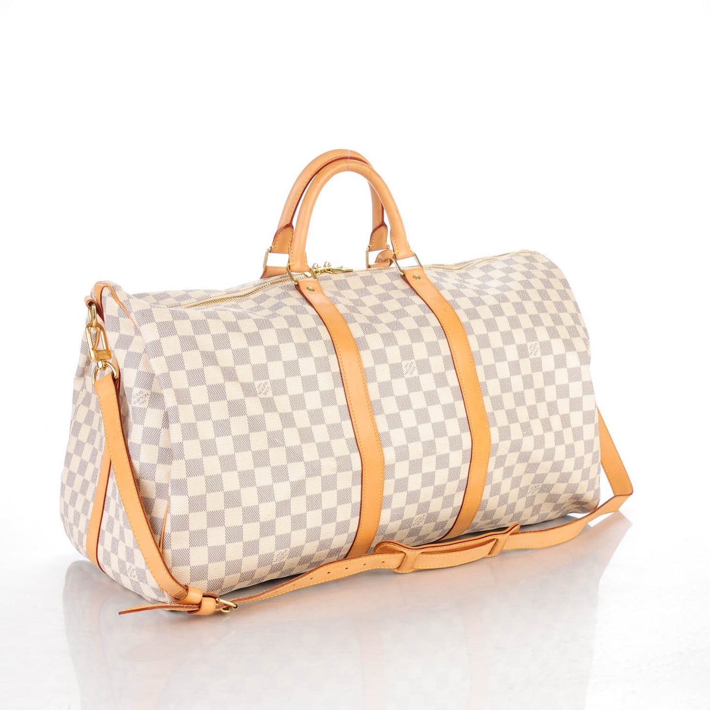 Damier Azur Keepall Bandouliere 55