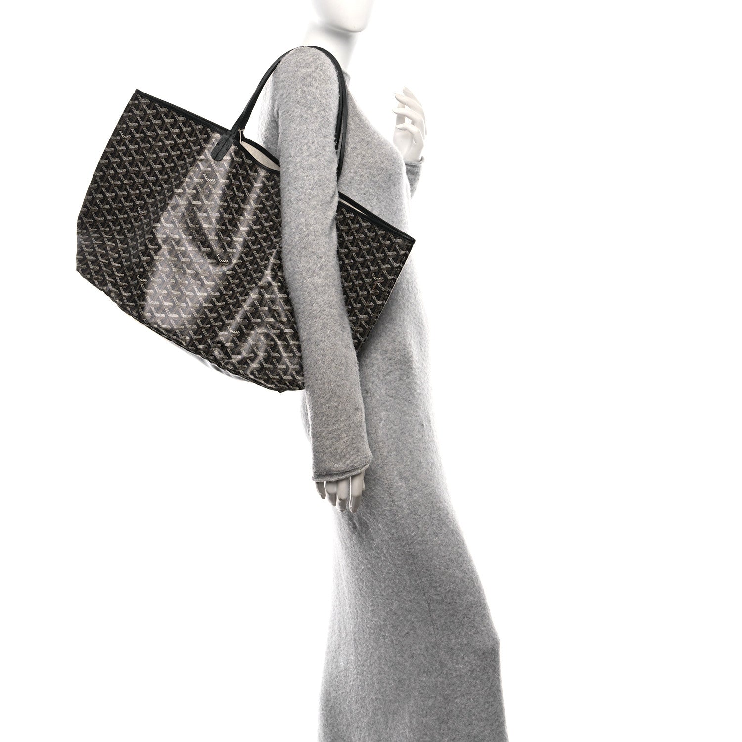 Goyard Goyardine Saint Louis GM Black 2 of 11