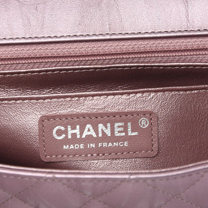 Chanel Metallic Calfskin Quilted Mini Rectangular Flap Pink 6 of 8