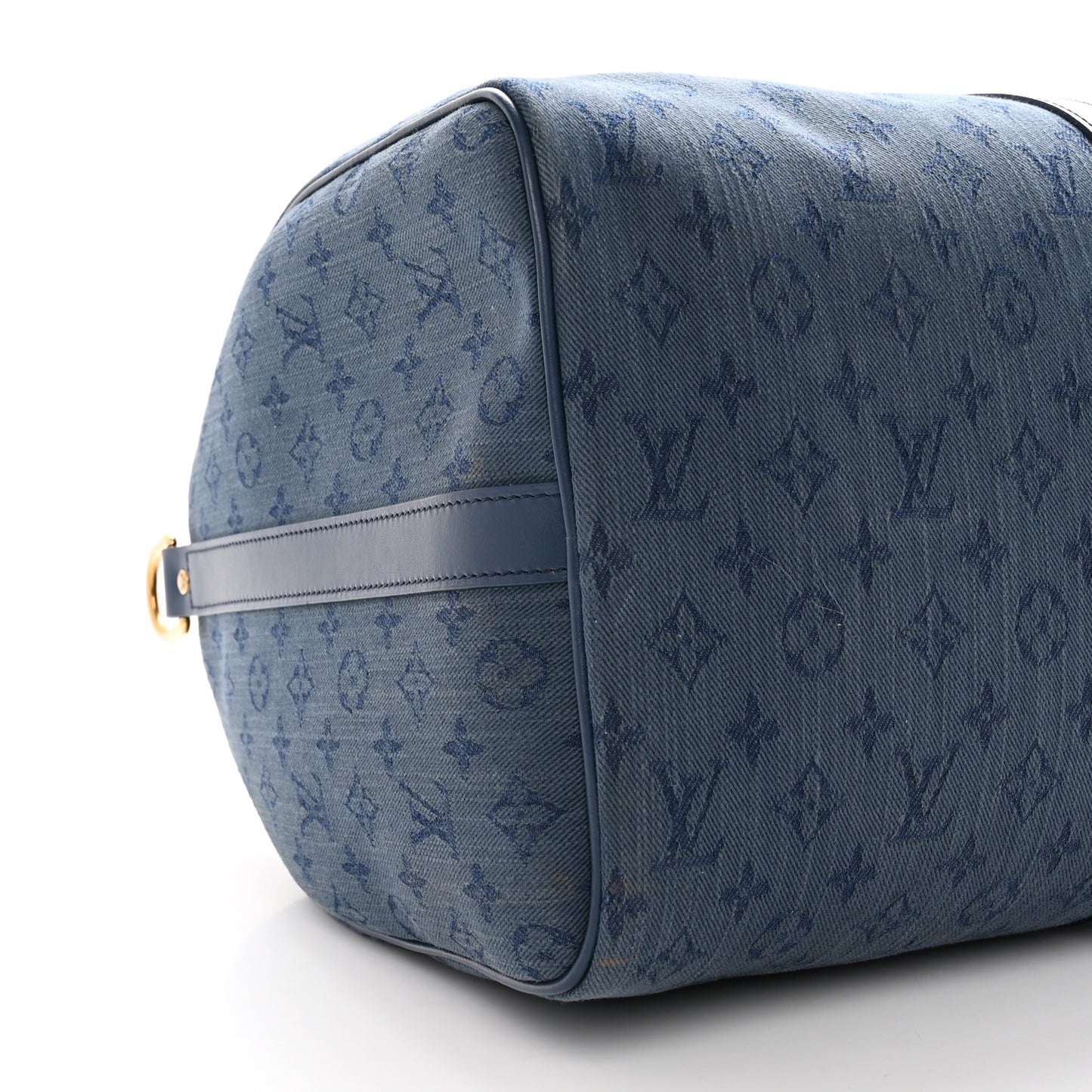 Monogram Denim Keepall Bandouliere 50