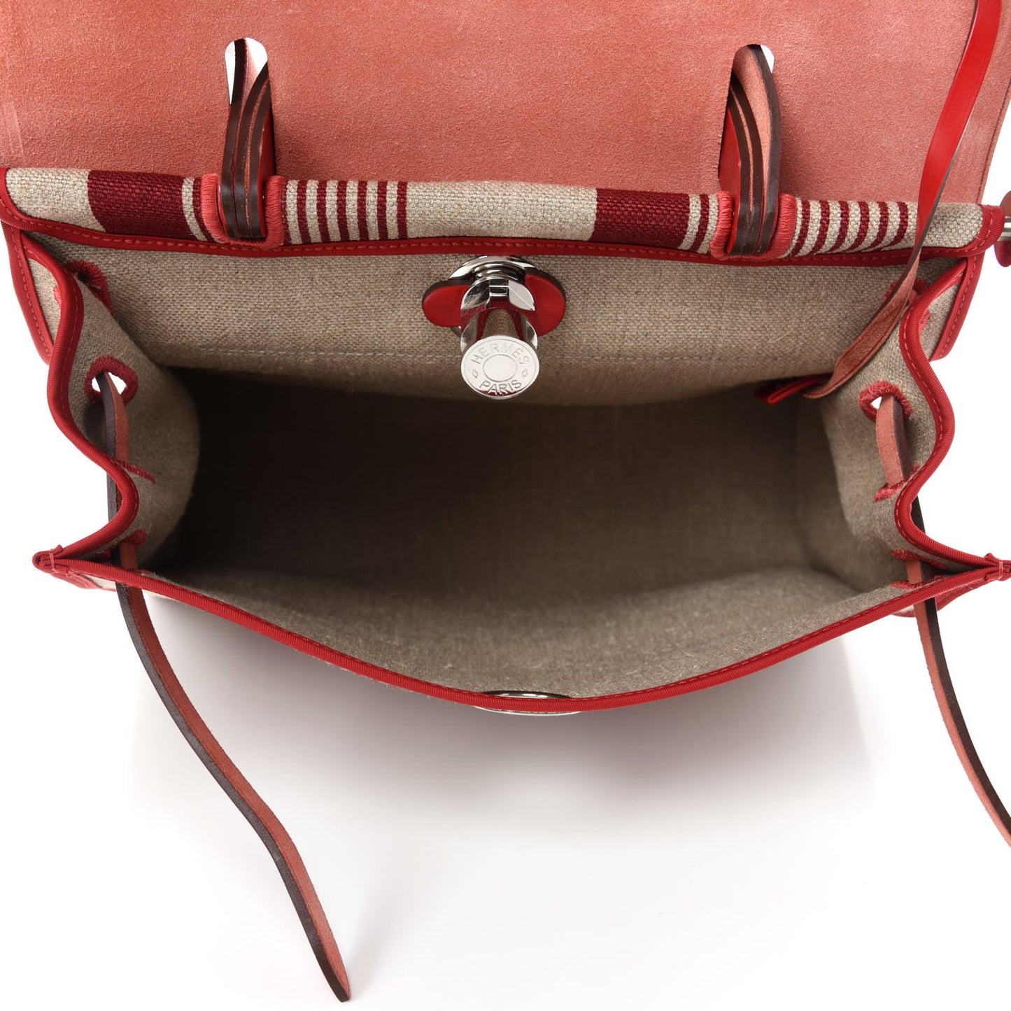Vache Hunter Toile H Vibration Herbag Zip 31 PM Bordeaux Ficelle Rouge Piment
