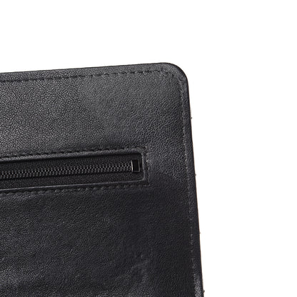 Chanel Sheepskin Chevron Quilted Reissue Wallet On Chain WOC So Black 8 of 13