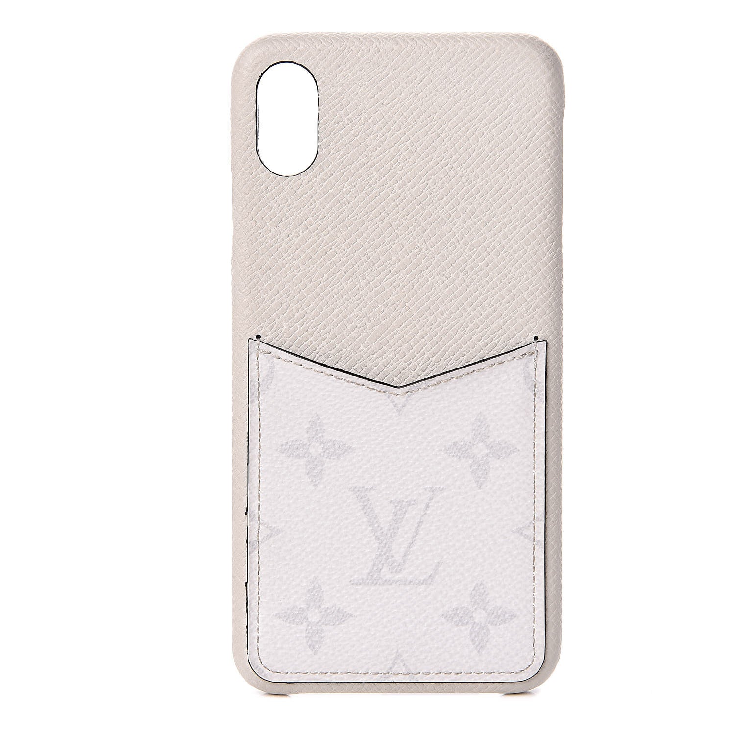 Louis Vuitton Monogram Taiga iPhone XS Max Bumper White 1 of 7