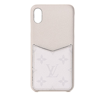 Louis Vuitton Monogram Taiga iPhone XS Max Bumper White 1 of 7