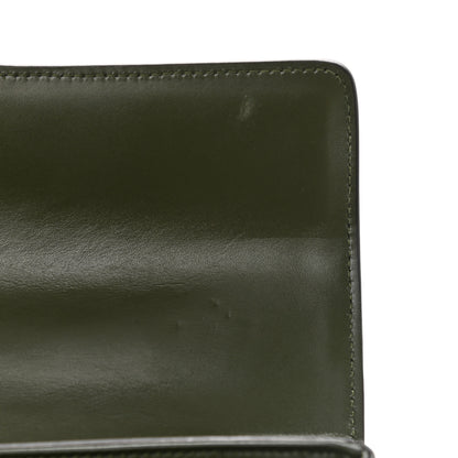 Celine Satinated Calfskin Medium 16 Top Handle Bag Khaki 14 of 17