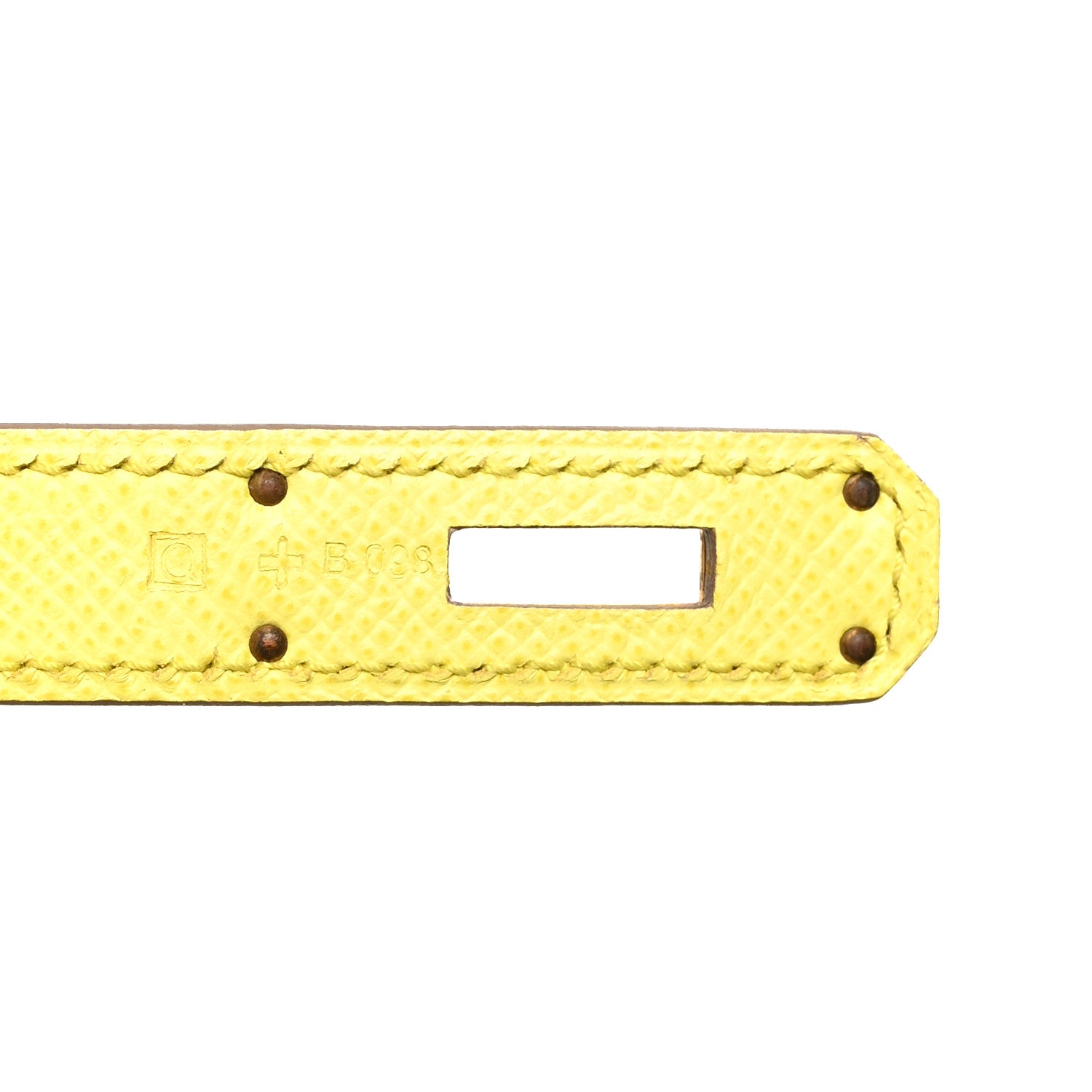 Hermes Epsom Birkin 30 Lime 8 of 11