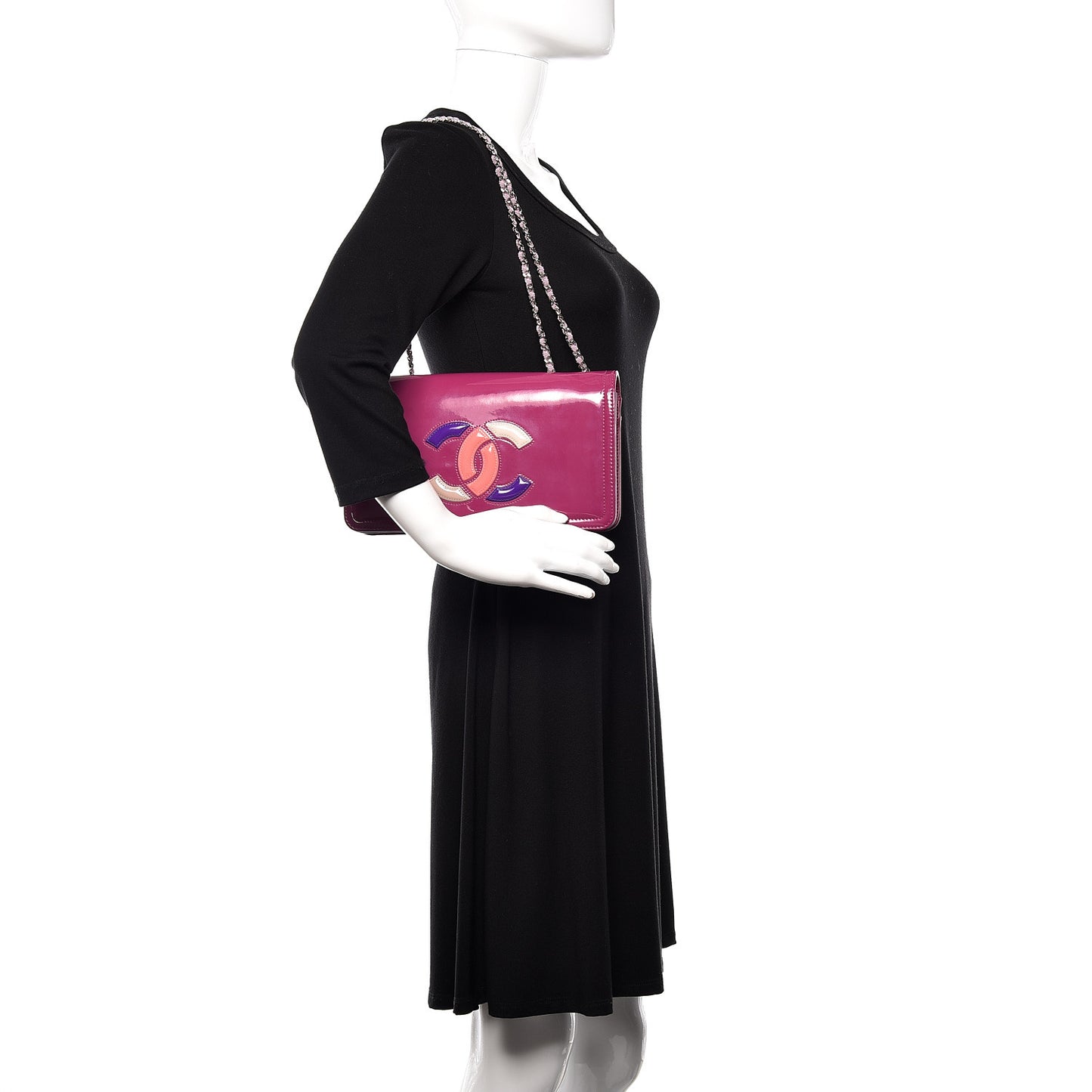 Vinyl Lipstick Flap Viole