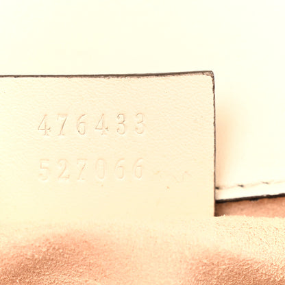 Gucci Calfskin Matelasse Super Mini GG Marmont Shoulder Bag White 7 of 16