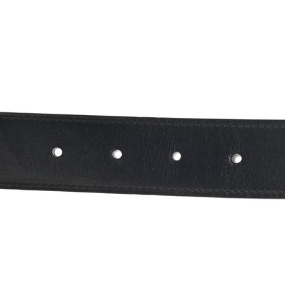 Hermes Box Togo 32mm H Belt 80 Black Etoupe 4 of 6