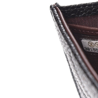 Chanel Caviar Quilted Large Gusset Flap Wallet Black 8 of 11