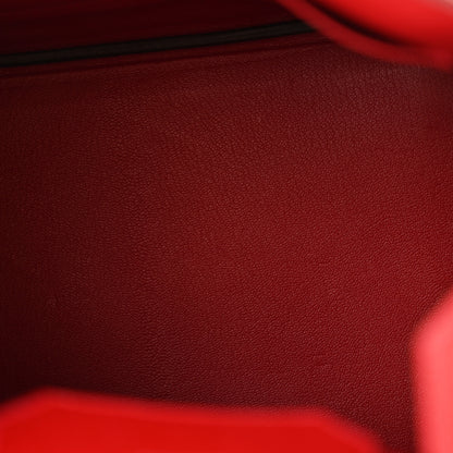 Hermes Epsom Birkin 35 Rouge Casaque 4 of 13