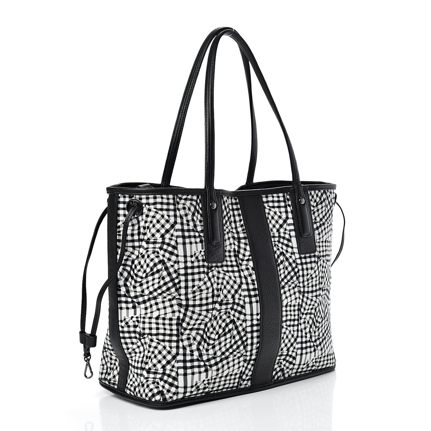 Visetos Medium Liz Reversible Shopper Tote Black