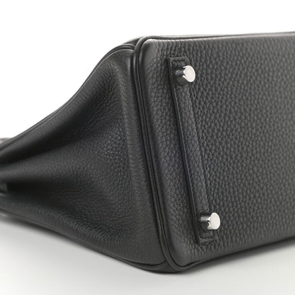 Hermes Togo Birkin 25 Black 9 of 12