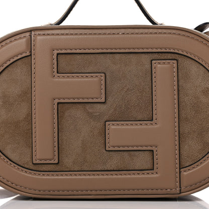 Fendi Vitello Grace Camoscio O'Lock Mini Camera Case Sand Rovere 10 of 14