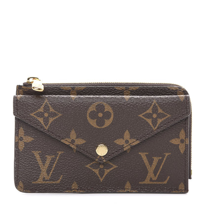Louis Vuitton Monogram Recto Verso Card Holder Black 1 of 8