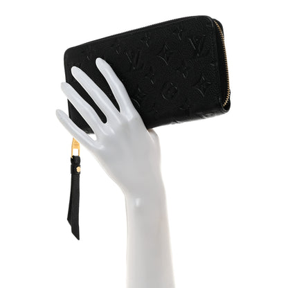 Louis Vuitton Empreinte Zippy Wallet Black 2 of 7