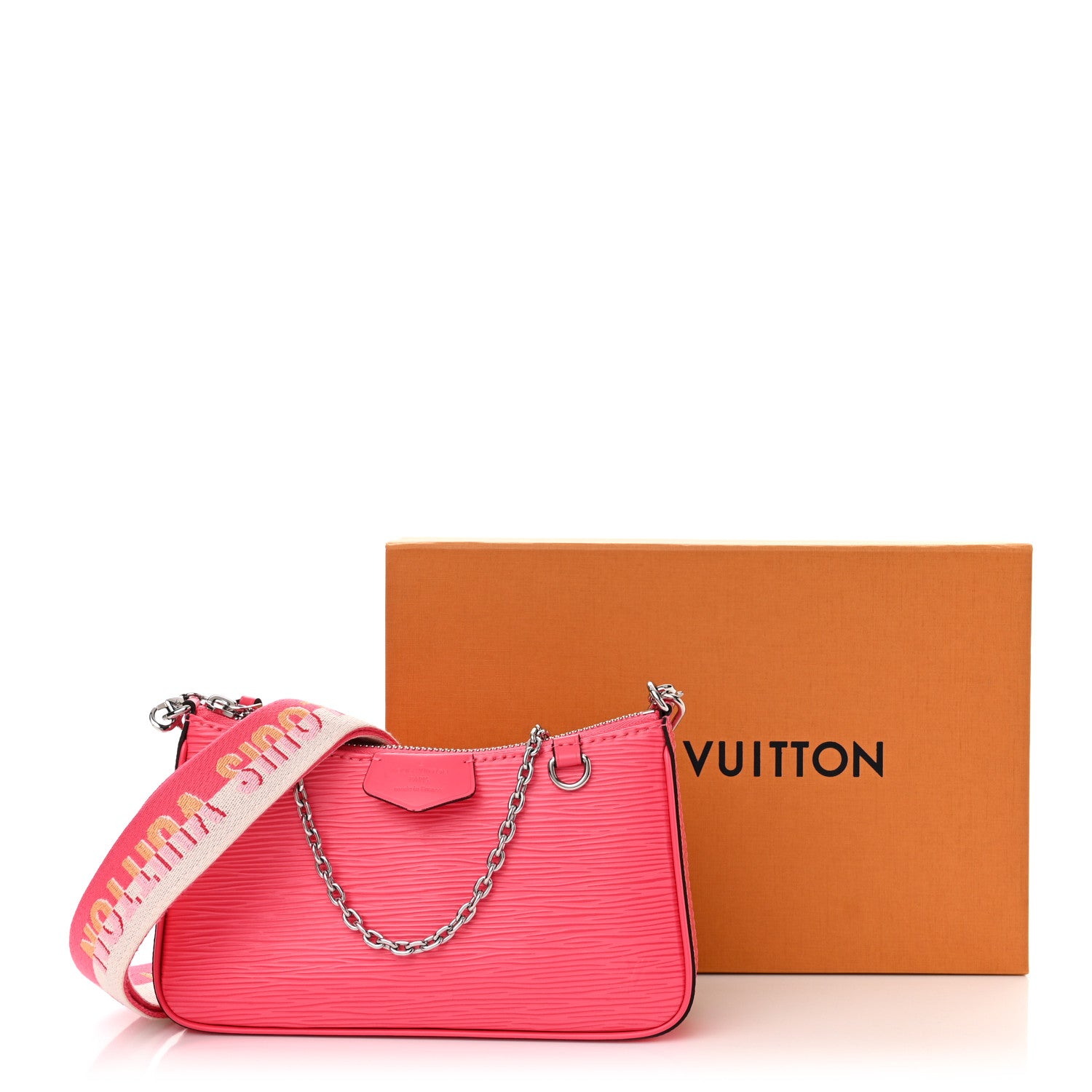 Louis Vuitton Epi Easy Pouch On Strap Dragon Fruit 10 of 10