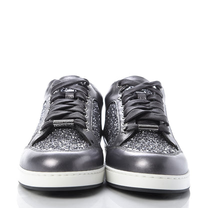 Jimmy Choo Glitter Miami Sneakers 36 Grey 2 of 10