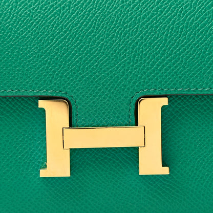 Hermes Epsom Constance Long To Go Wallet Vert Vertigo 8 of 11
