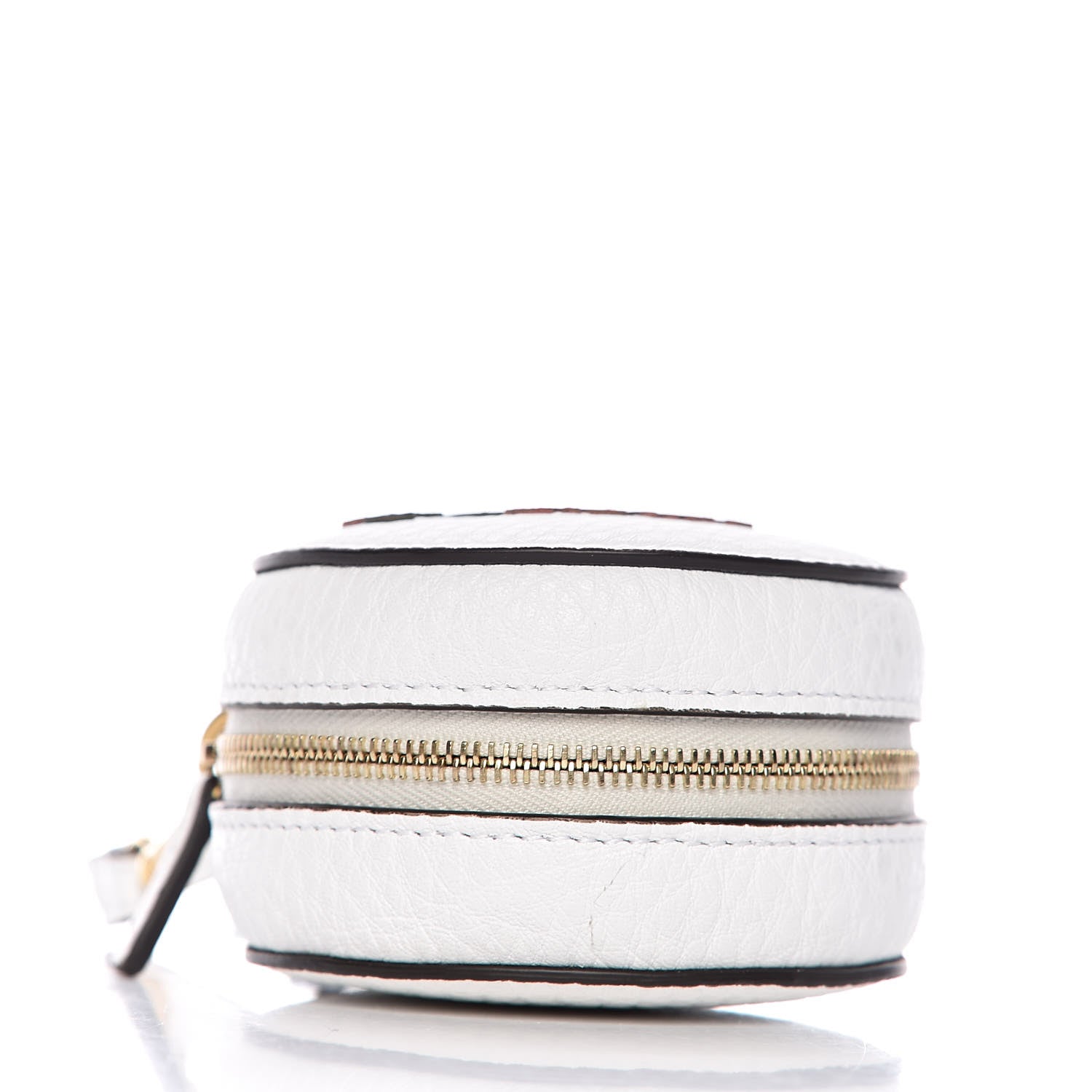 Fendi X FILA Calfskin Mania Backpack Help Bag Charm White Blueberry Multicolor 9 of 15