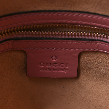 Gucci Guccissima Signature Linea A Foldover Tote Rose Baby Candy 6 of 9