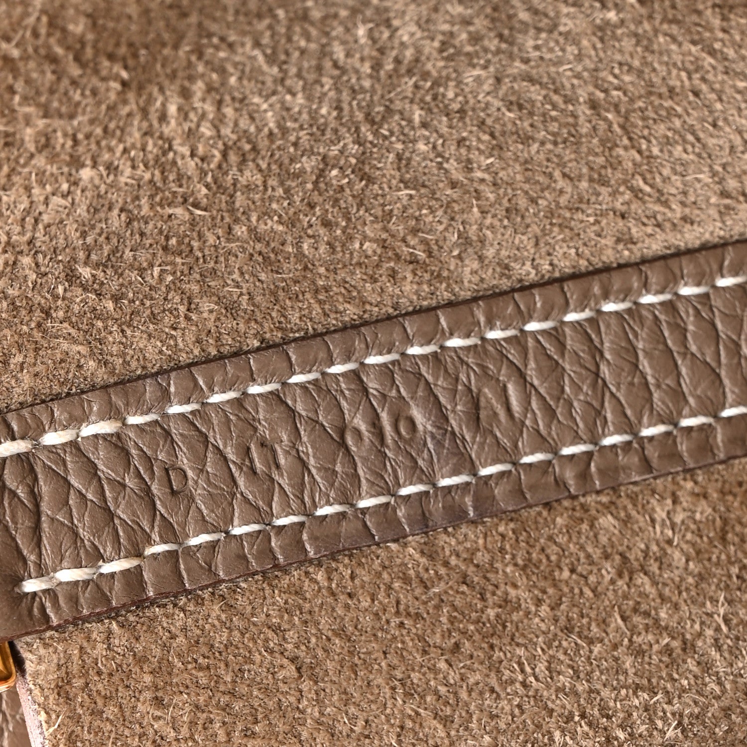 Hermes Taurillon Clemence Picotin Lock 22 MM Etoupe 7 of 10
