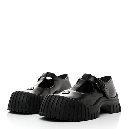 Louis Vuitton Glazed Calfskin Record Mary Jane 40 Black 3 of 9