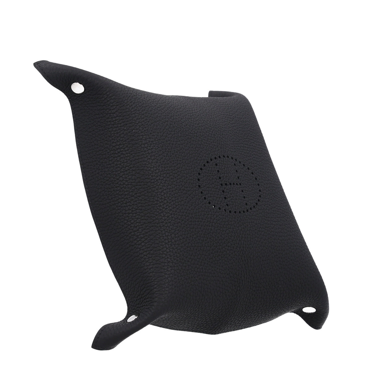 Hermes Taurillon Clemence Mises et Relances Change Tray Black 3 of 7