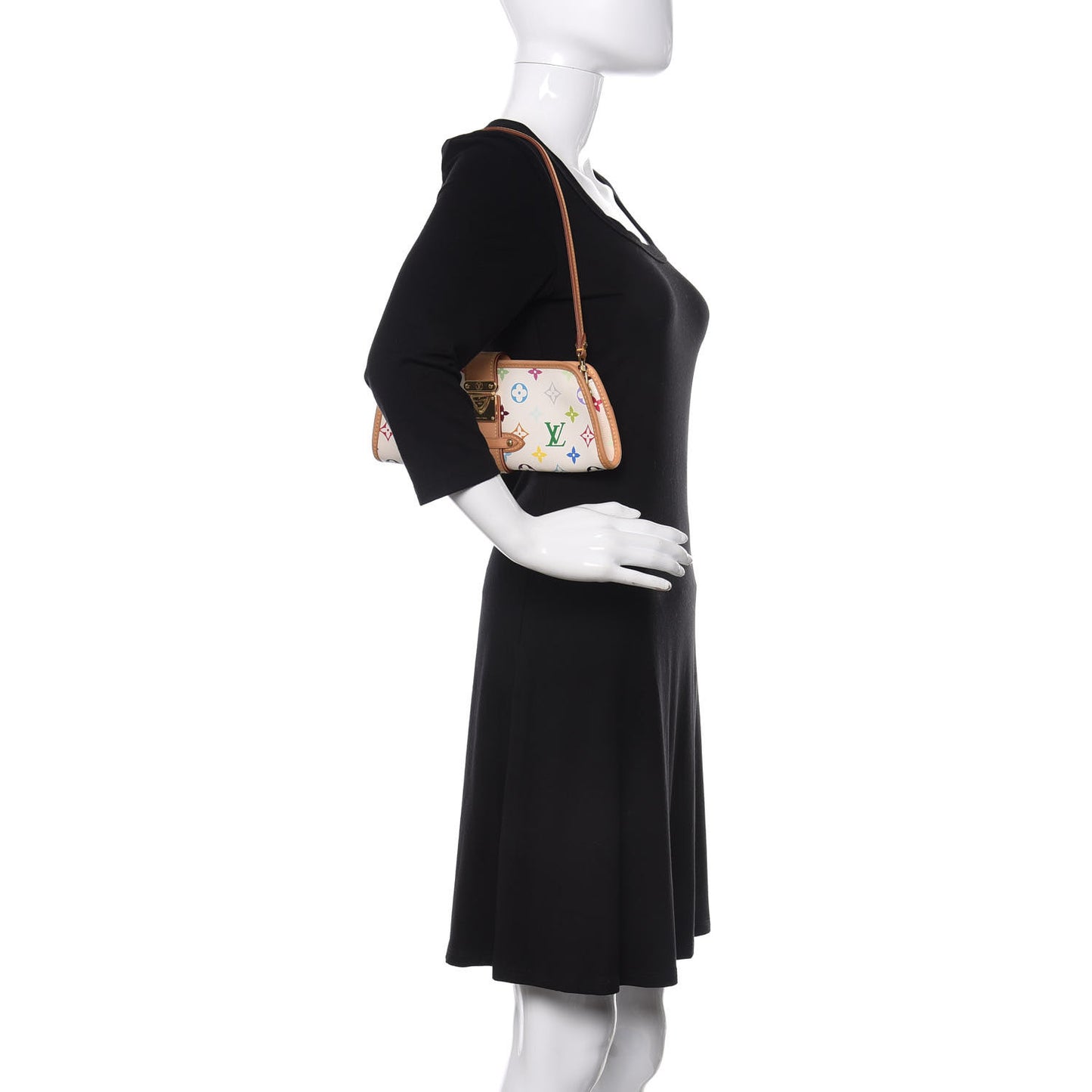 Monogram Multicolor Shirley White