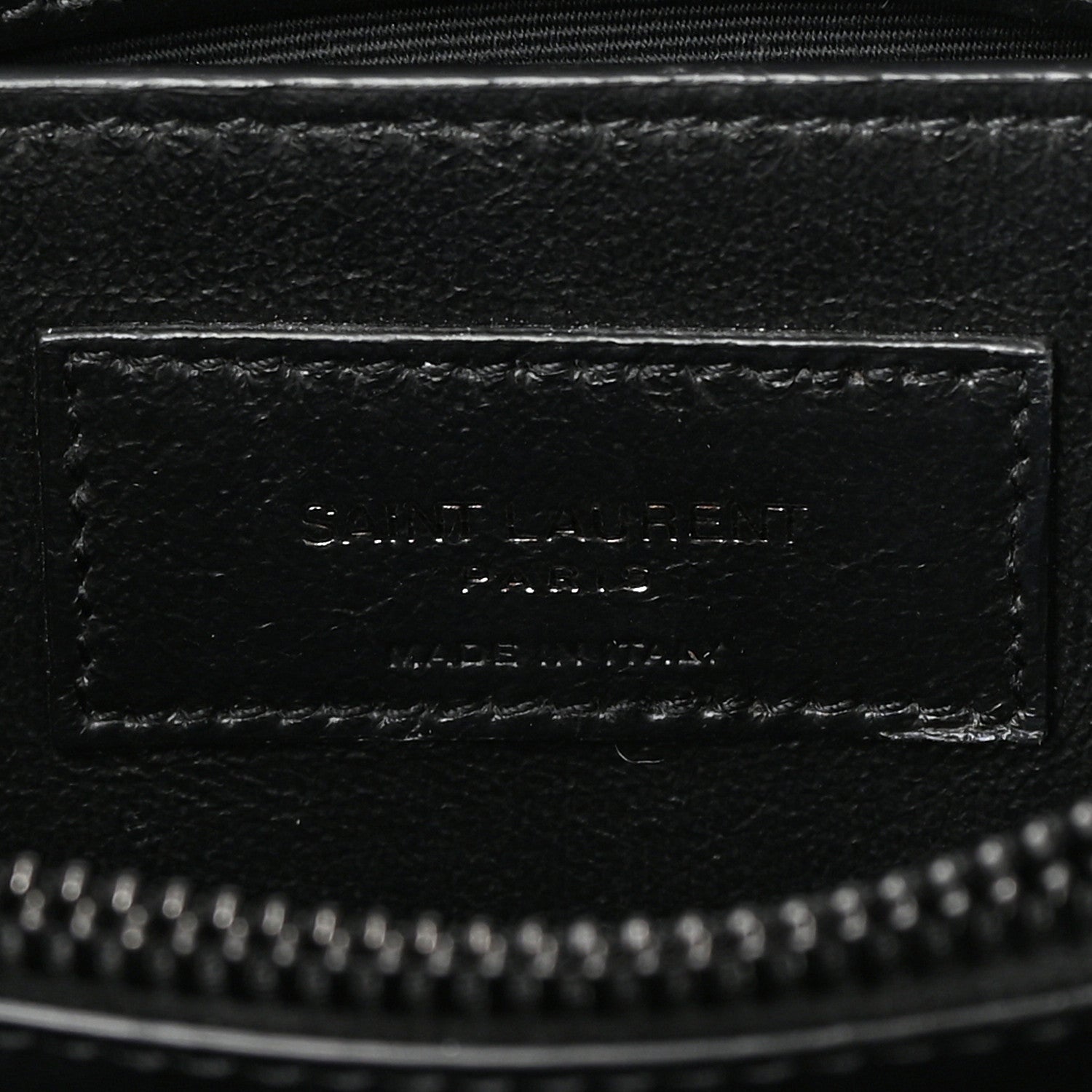 Saint Laurent Calfskin Y Quilted Monogram Small Loulou Chain Satchel Black 6 of 14