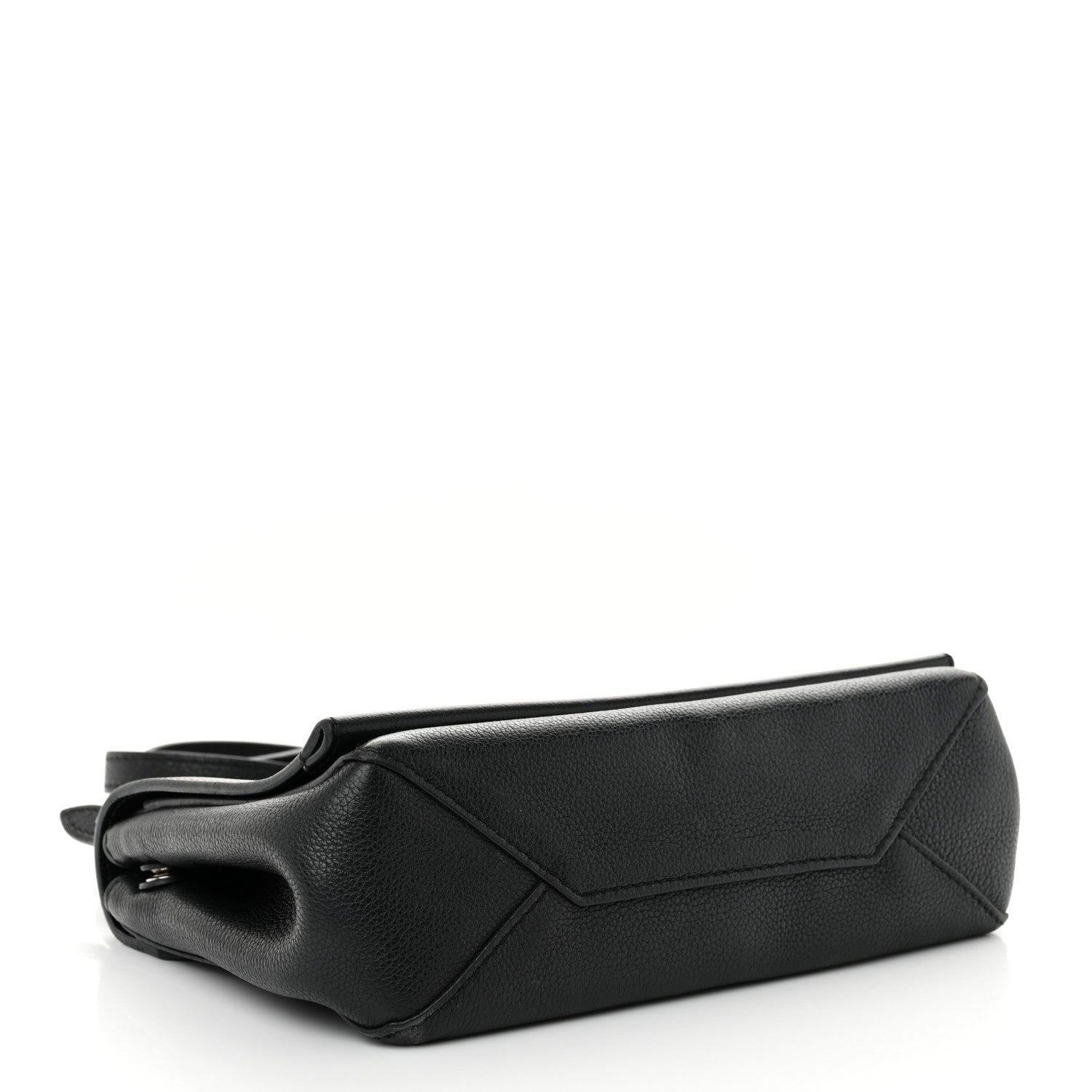Louis Vuitton Calfskin Lockme II Chain Bag BB Black 4 of 14