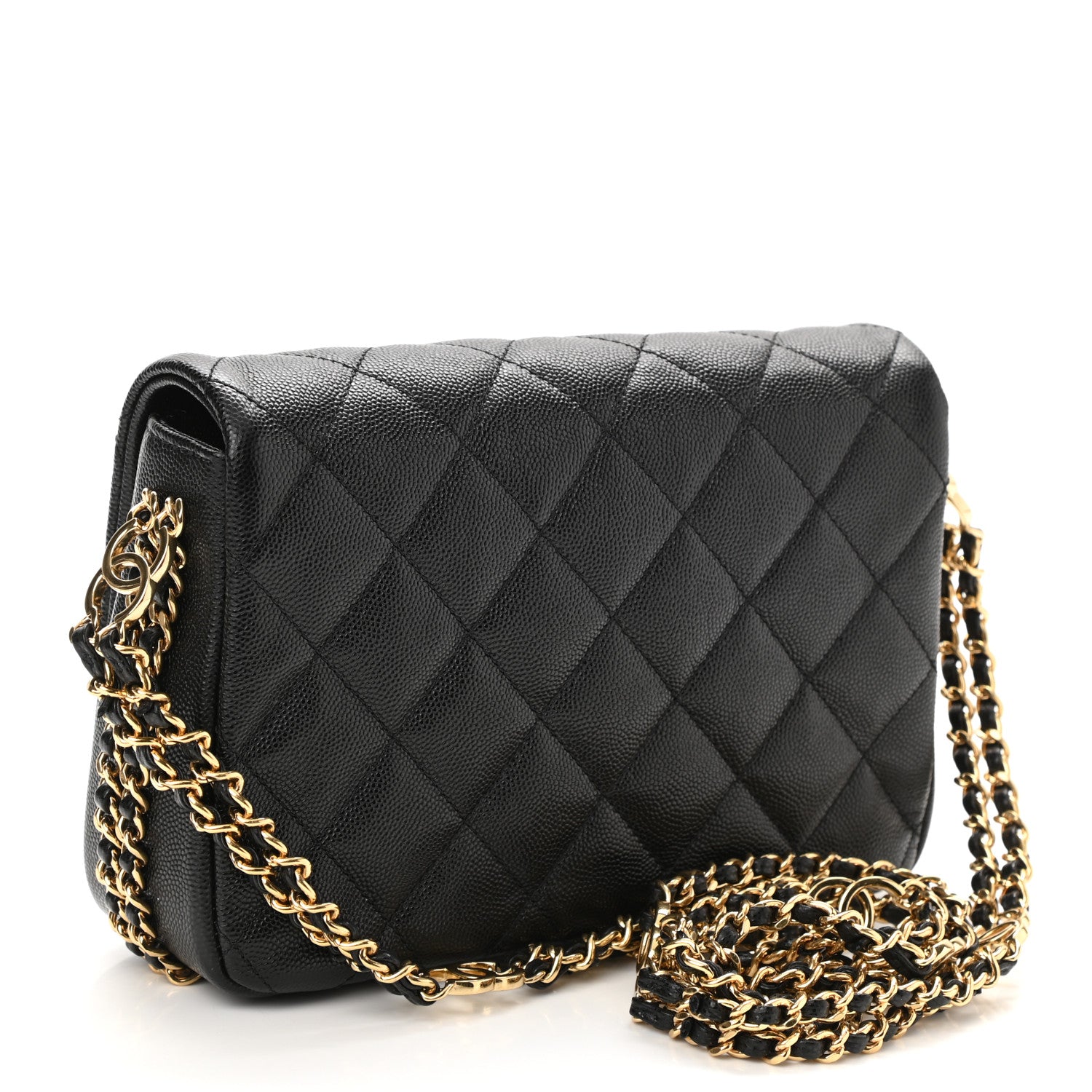 Chanel Caviar Quilted Mini CC You Flap Black 3 of 11