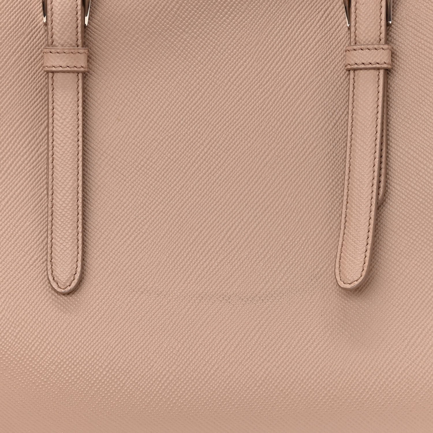 Prada Saffiano Cuir Medium Double Handle Tote Cammeo 9 of 9