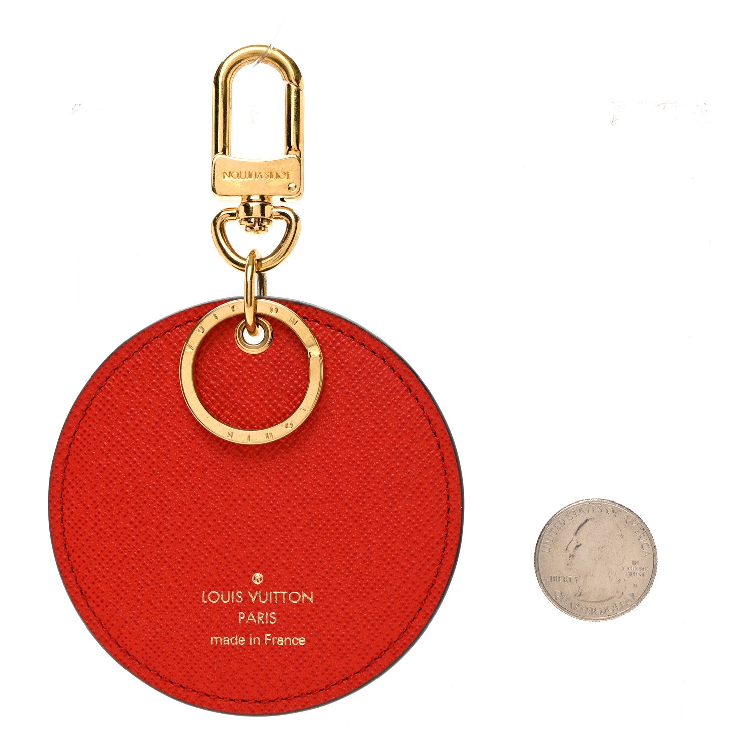 Louis Vuitton Monogram 2019 Christmas Animation Paris Bag Charm Key Ring 2 of 3