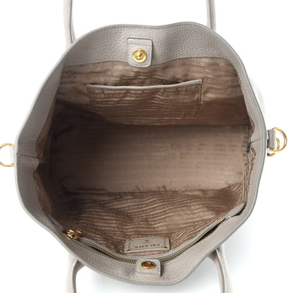 Prada Vitello Daino Tote Pomice 5 of 13