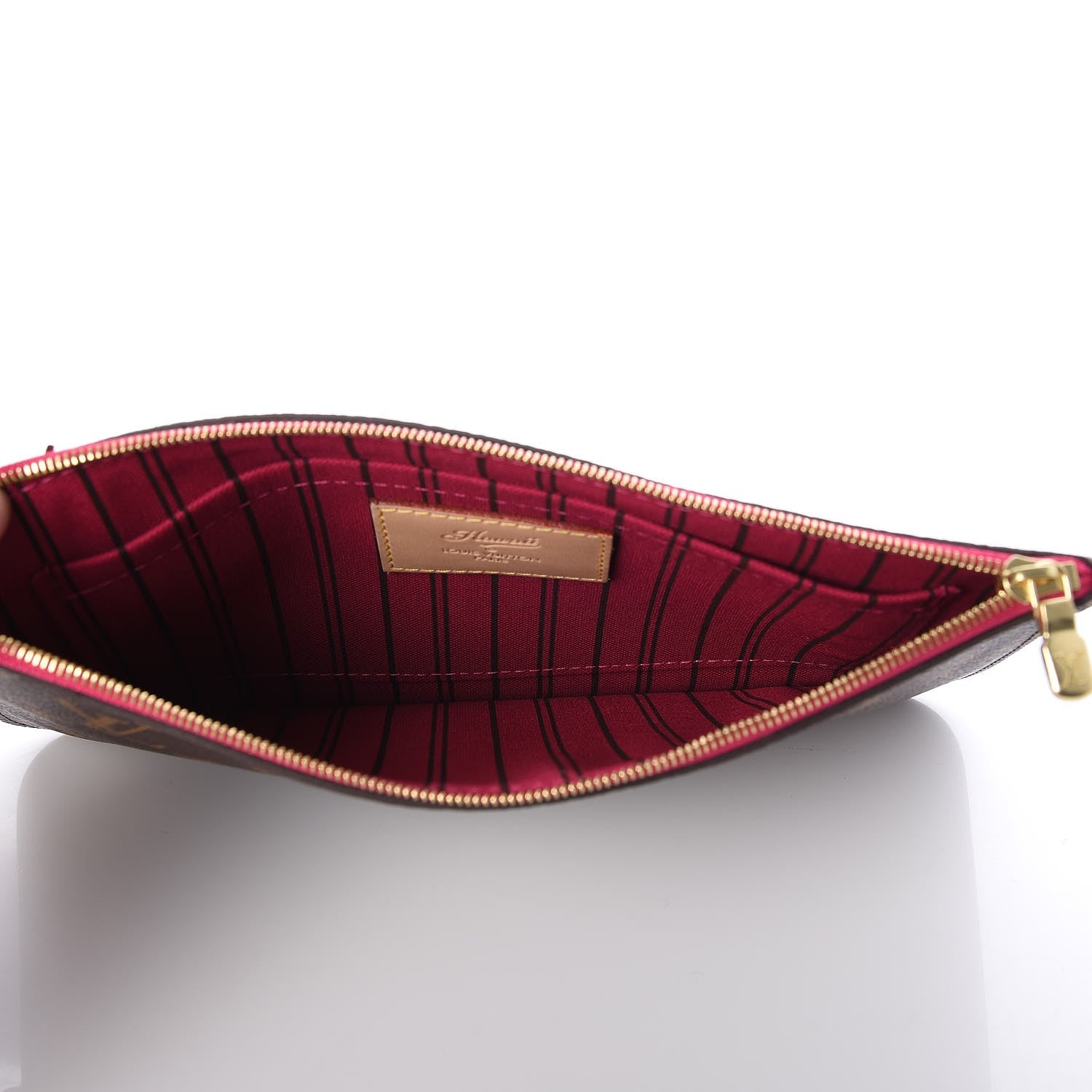 Louis Vuitton Monogram Neverfull MM GM Pochette Pivoine 5 of 8