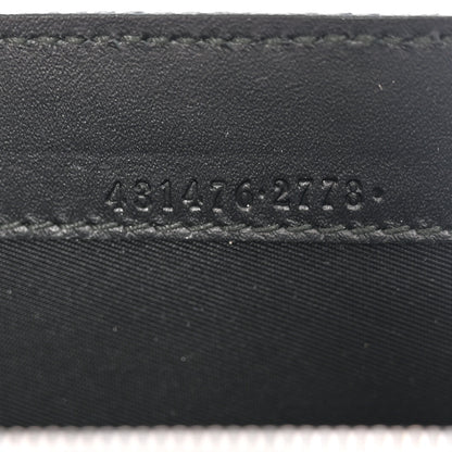 Gucci GG Supreme Monogram Mini Peony Pearly Clutch Black 7 of 12