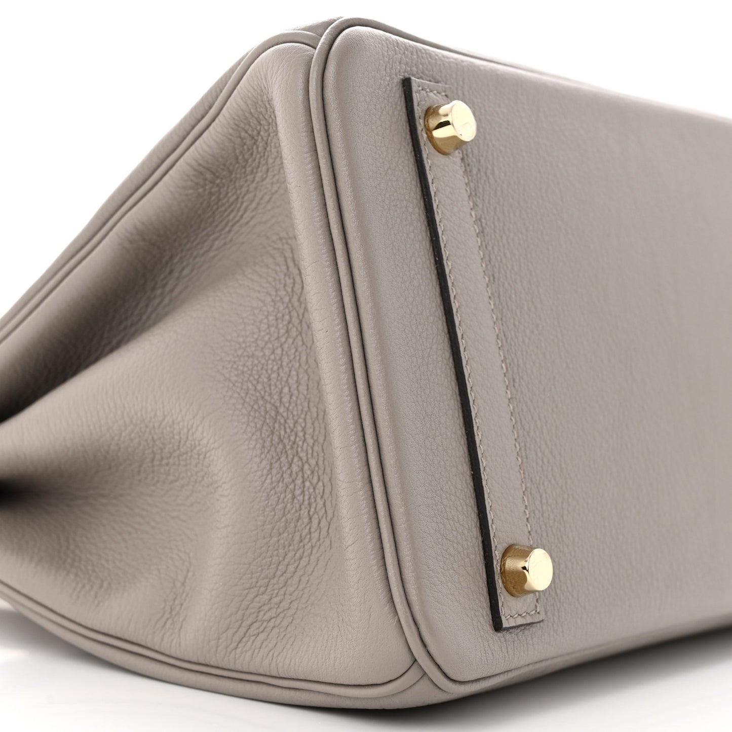 Taurillon Novillo Birkin 30 Gris Asphalte