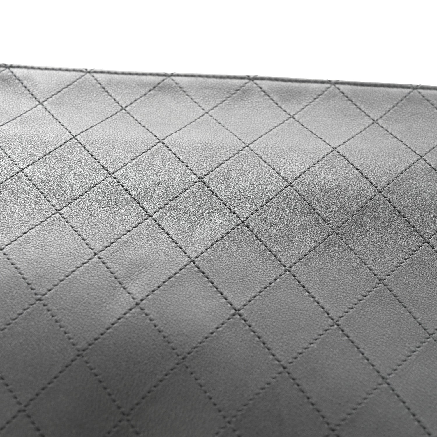 Chanel Calfskin Quilted Medium CC Pocket Cosmetic Case Black 10 of 10