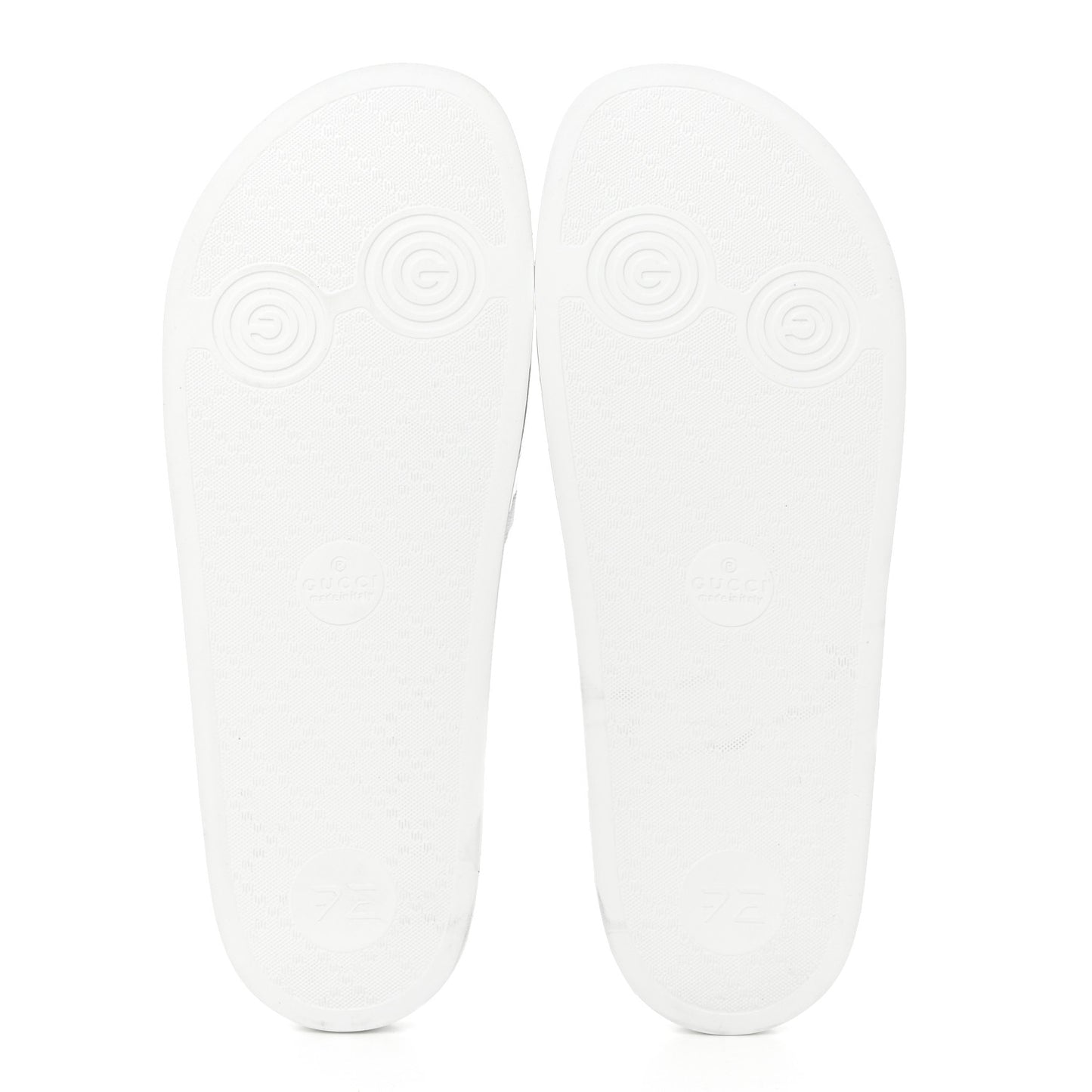 Rubber Web Mens Pool Slide Sandals 12 Great White