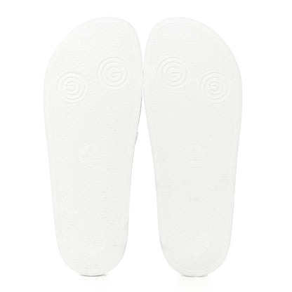 Gucci Rubber Web Mens Pool Slide Sandals 12 Great White 5 of 20