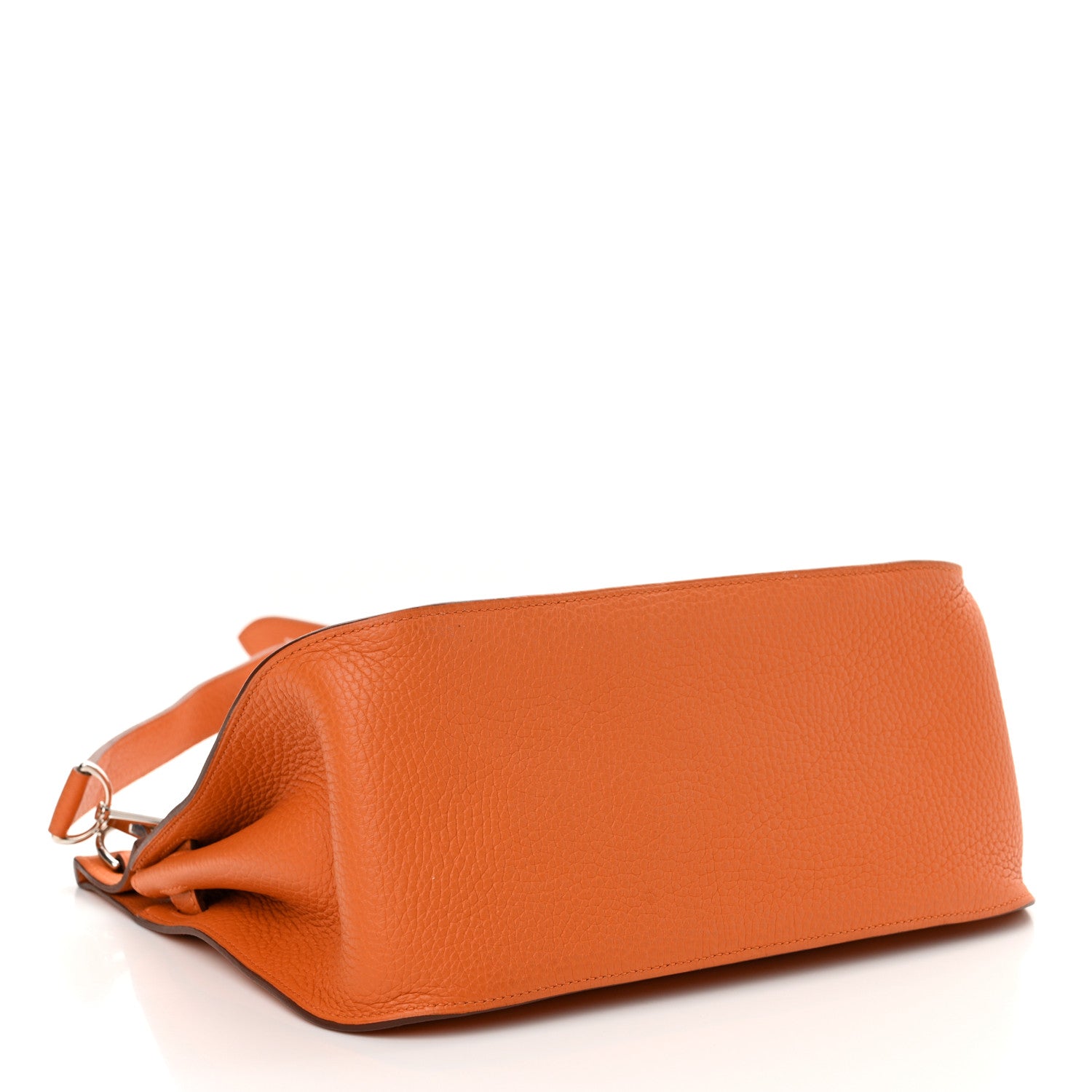 Hermes Taurillon Clemence Jypsiere 28 Orange 4 of 10