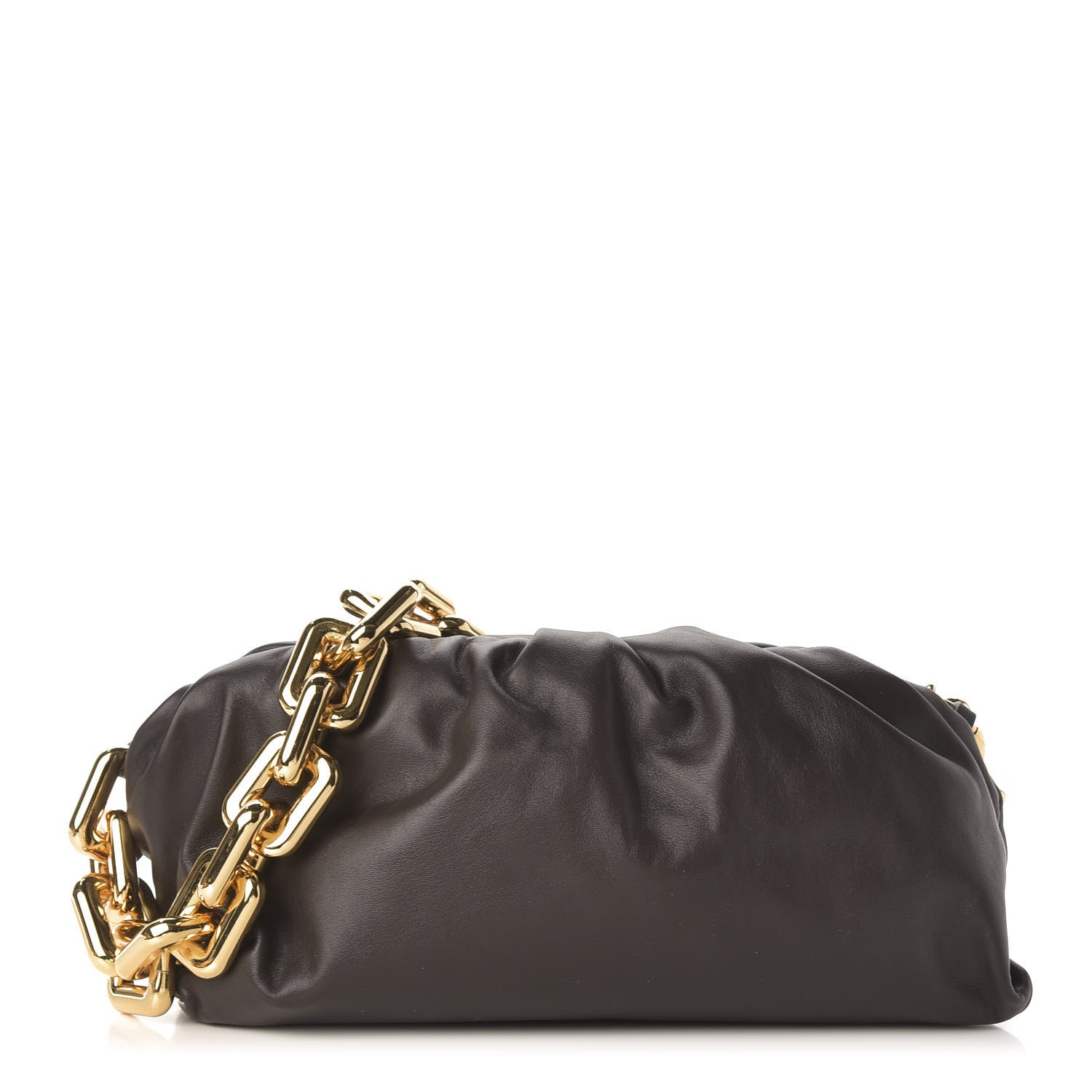 Bottega Veneta Calfskin The Pouch Chain Fondant 1 of 11