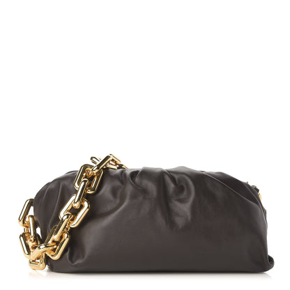 Bottega Veneta Calfskin The Pouch Chain Fondant 1 of 11