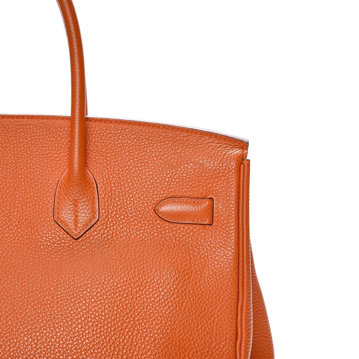Hermes Togo Birkin 35 Orange 15 of 34