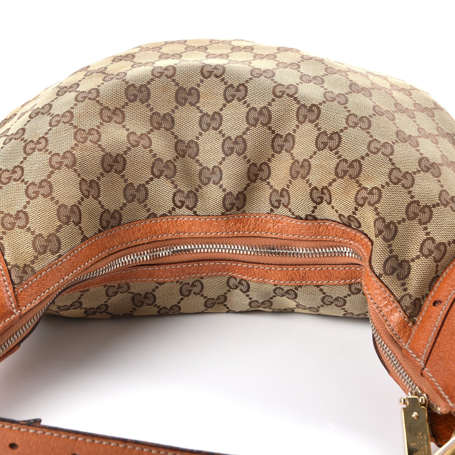 Monogram Glam Hobo Tan