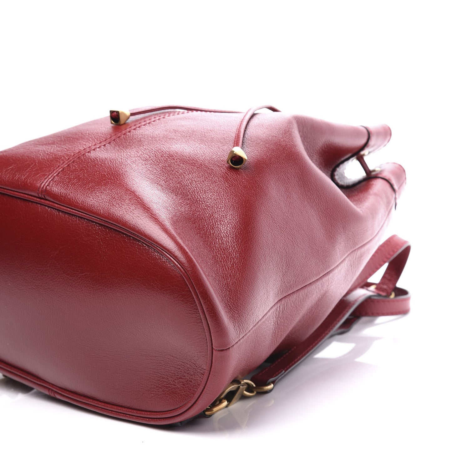 Piuma Lux Energy Medium Re(Belle) Convertible Bucket Bag Hibiscus Red
