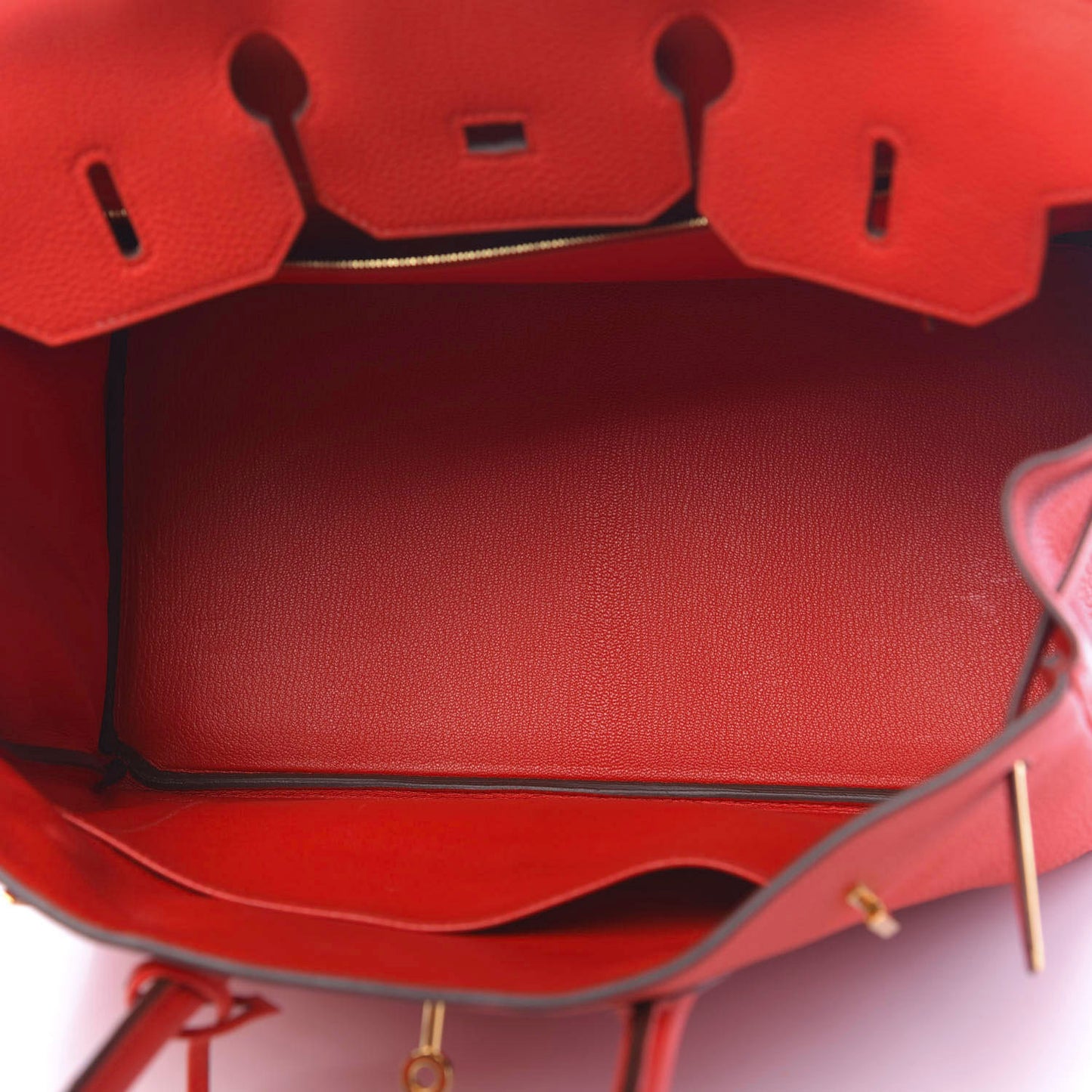 Togo Birkin 35 Rouge De Coeur